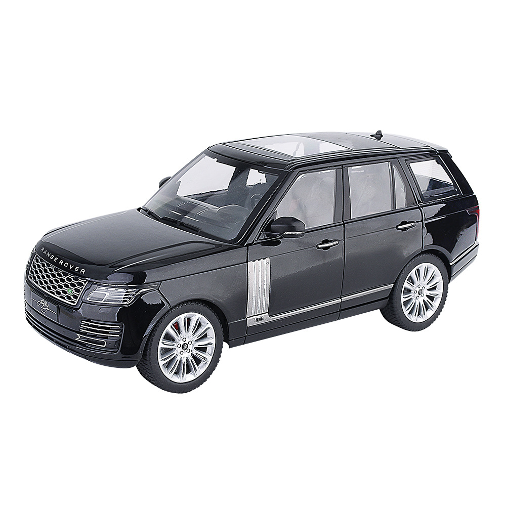 1:18 Land Rover coche modelo simulación de aleación para niños coche de juguete Range Rover coche modelo decoración colección niño juguete