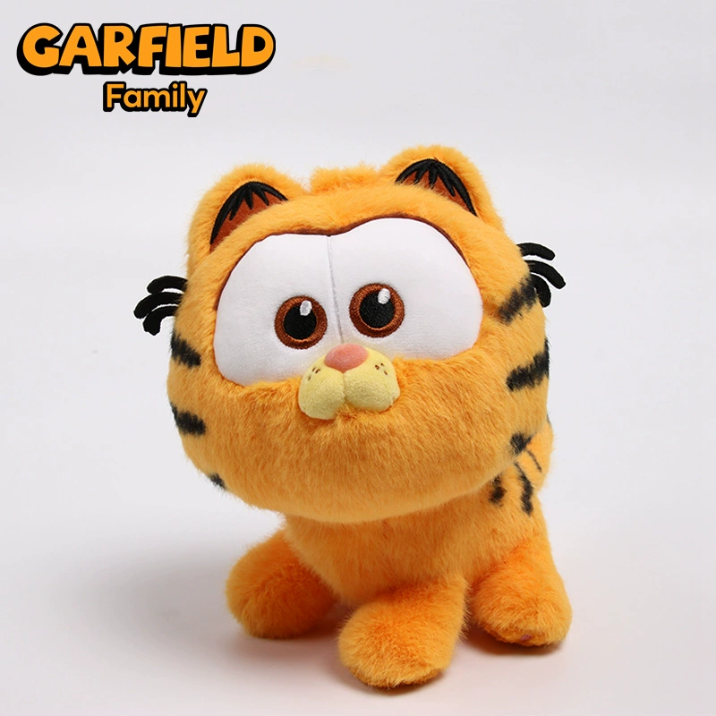 Мягкая игрушка (Garfield) маленький плюшевый кот, семейные позы, размеры 10–50 см