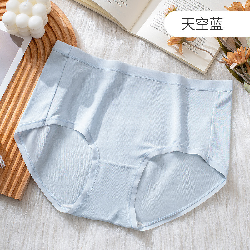 80 calzoncillos modales para mujer, seda de morera, entrepierna antibacteriana, ropa interior femenina suave y delicada, mujer