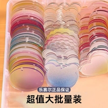 咕卡贴纸套装咕咔可爱小圆盘手帐估卡材料收纳盒姑卡孤卡儿童女孩