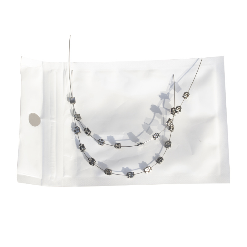 Brackets dentales de moda transfronterizos, coloridos, decorativos, con ganchos, sin ganchos, gama completa de colores