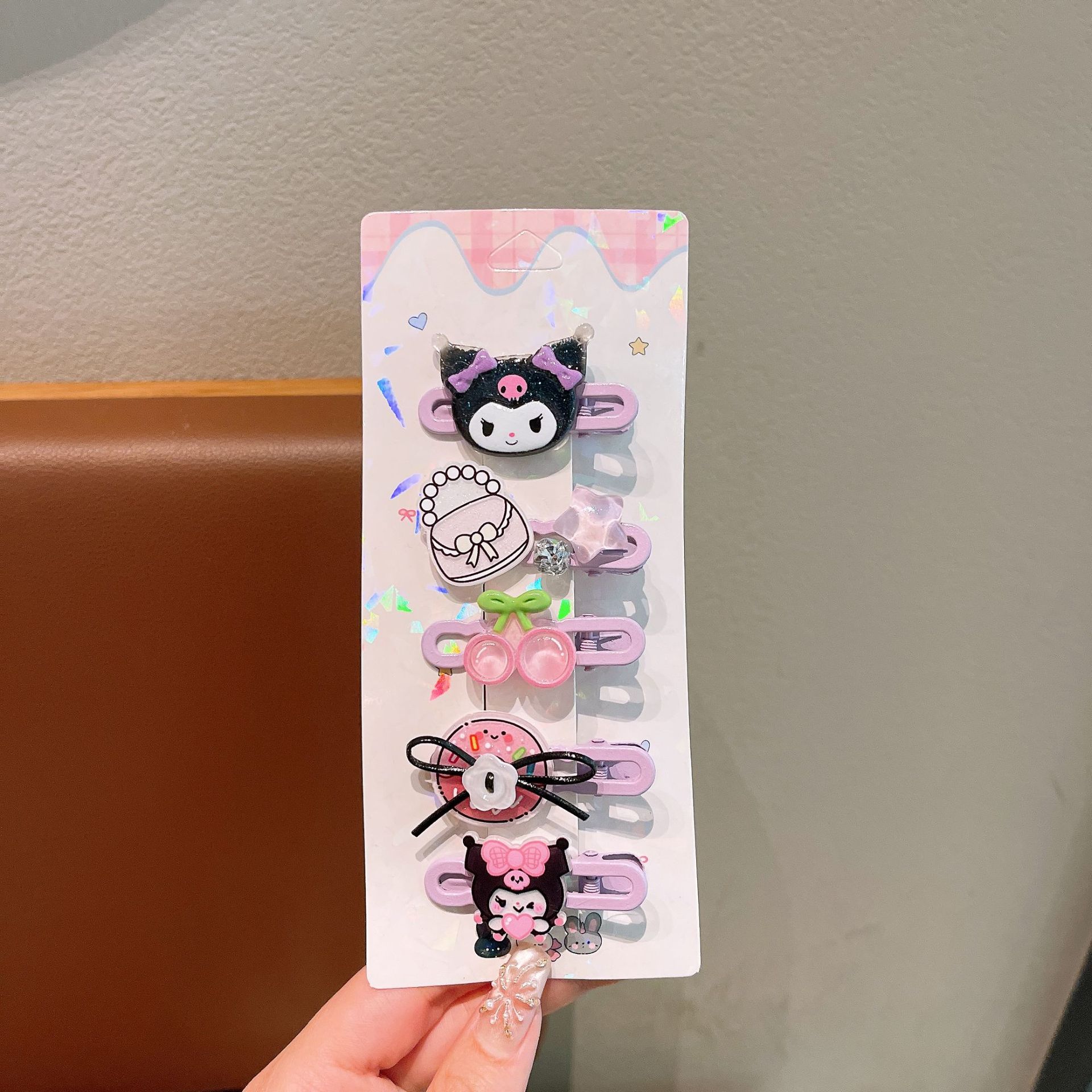 Niños lindos clips de cabello de dibujos animados nuevos clips de cabello de la ciudad de animales de la niña pequeña conejo policía clips de frisa al por mayor