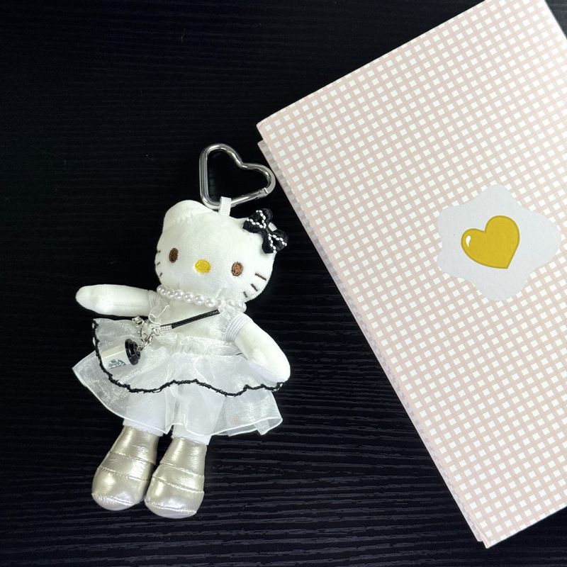 かわいい長い脚キティハローキティぬいぐるみペンダントバックパックペンダント人形キーホルダーおもちゃ卸売|undefined