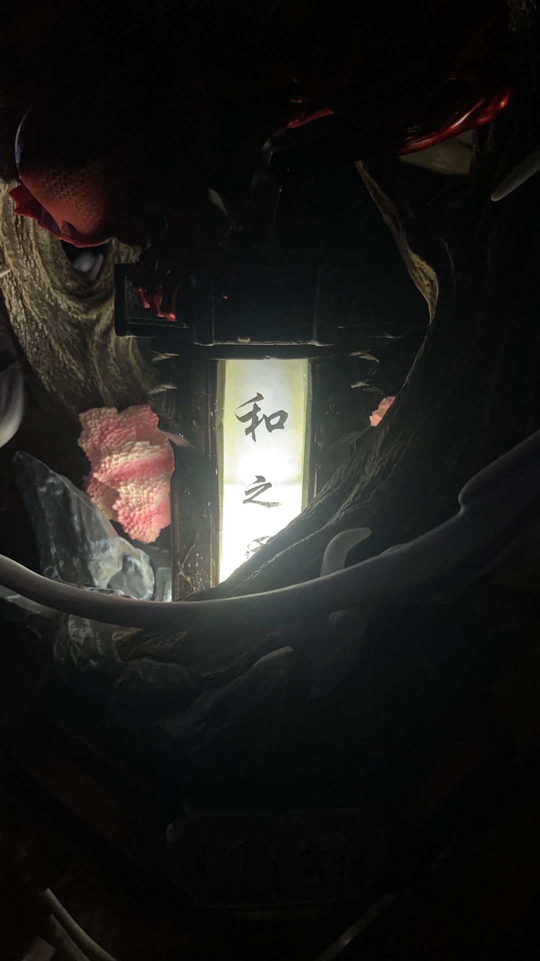 GK天瞳路飞 和之国 蛇人路飞 场景雕像 盒装手办