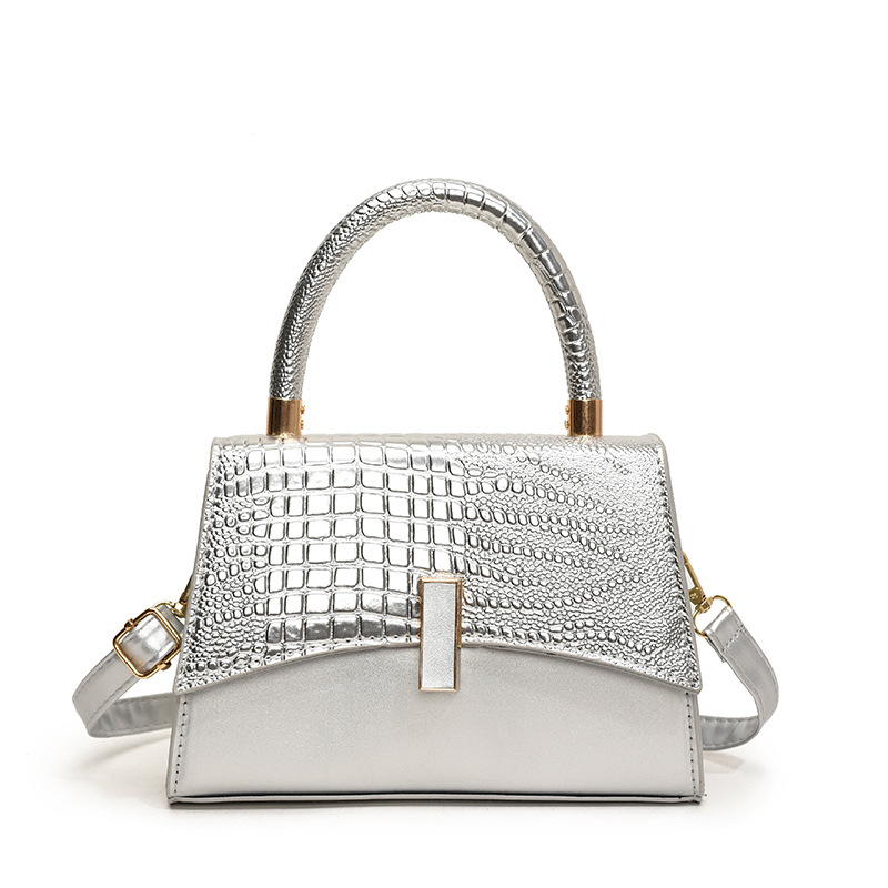 Bolso de mujer de textura de tendencia de invierno 2024 nuevo estilo de moda de hombro pequeño bolso cuadrado de viaje de estilo exterior casual mochila