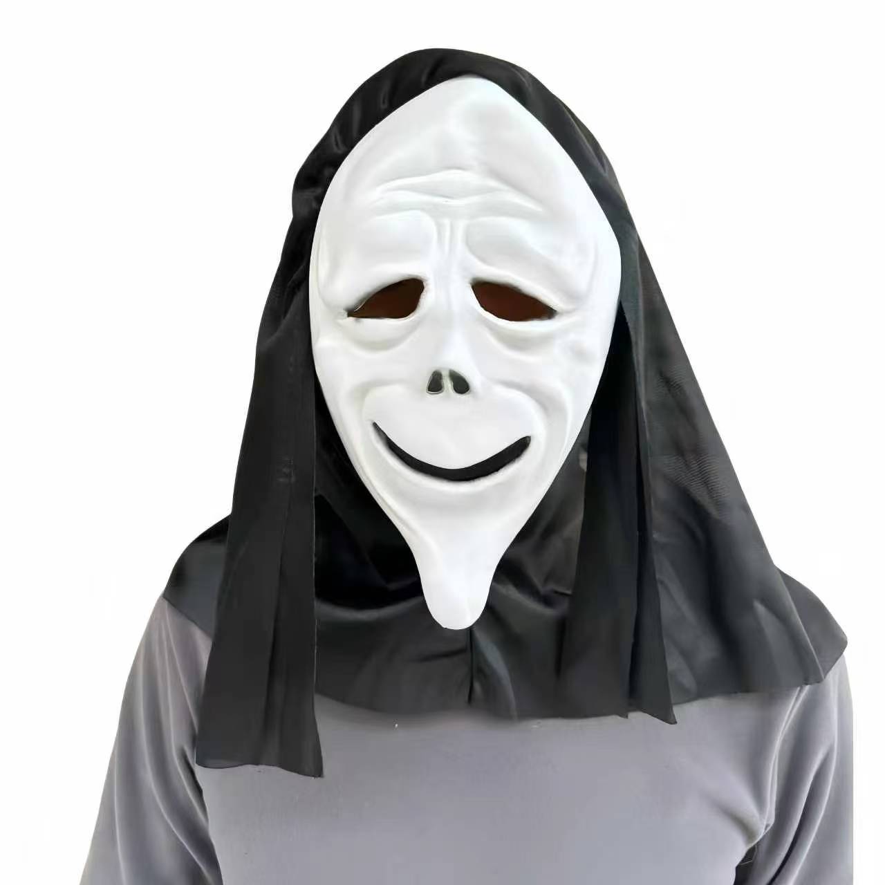 Transfronterizos Hot Conjuring 2 máscaras de monjas Halloween aterrador fantasía horror aterrador capuchón de látex monjas image 26