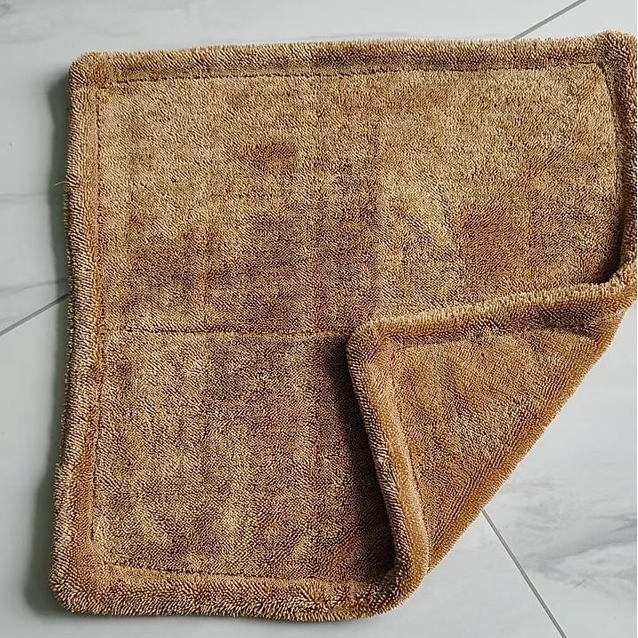 Color engrosado trenzas pequeñas torcidas toallas de limpieza de automóviles super absorción de agua sin cabello sin marcas de toallas de limpieza de automóviles