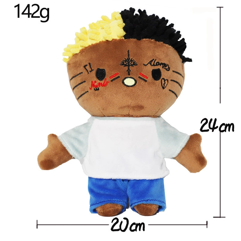 Plush Toy (Travis Scott) Collectible Doll, Soft Stuffed Figure, Multiple Designs