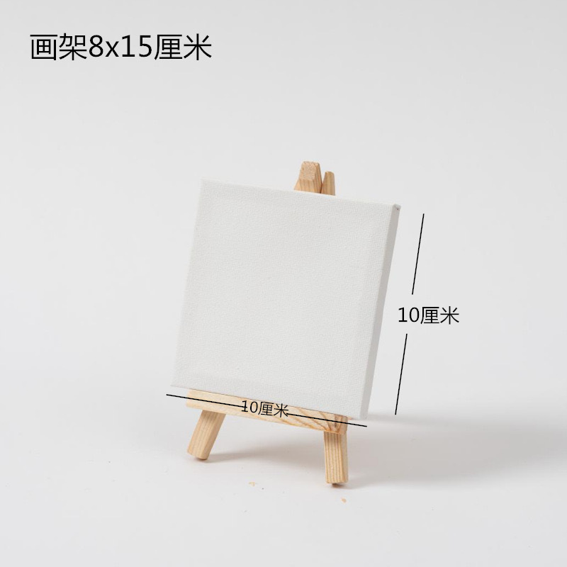 ミニの小さい絵の棚のデスクトップの卓上の画架の木製の折り畳みの油絵の板の上の三角のスタンド式のスケッチの子供|undefined