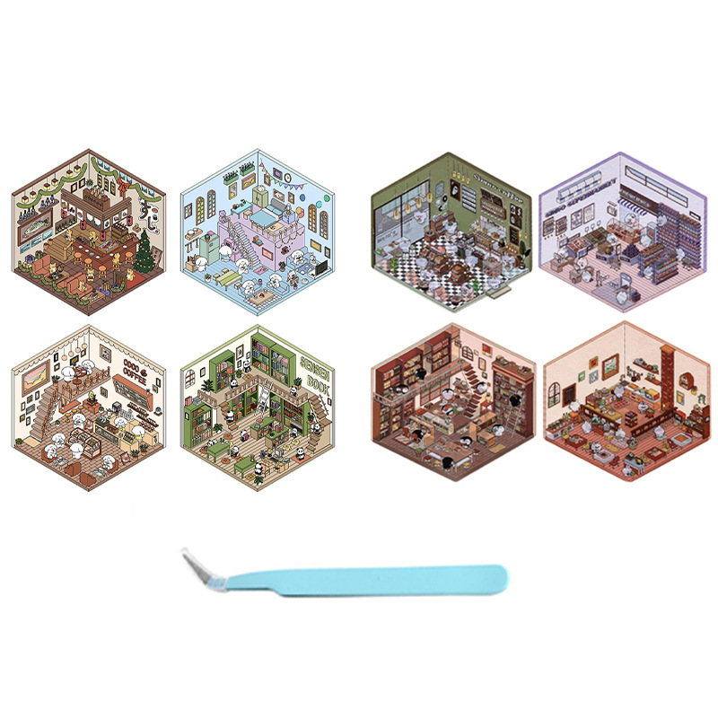 센유 1.0 [4개입] + 신모 1.0 [4개입] + 핀셋 1개