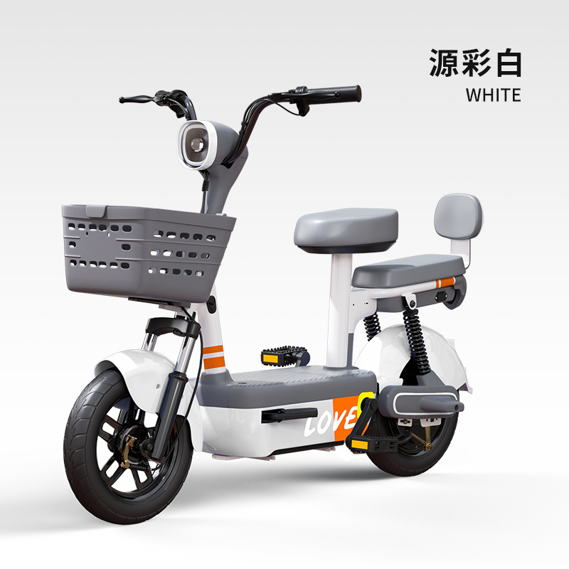 Nueva bicicleta eléctrica unisex batería de coche doble adulto 48V batería de litio DingTalk tienda física