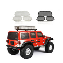 AXIAL SCX10 III JEEP金属立体车窗网 窗网 车窗金属改装件