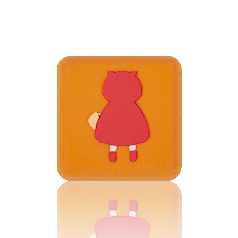 Almohadillas anticolisión de silicona para dibujos animados para el hogar, cuidadosamente seleccionadas, almohadillas de protección para manijas de puertas de paredes gruesas, almohadillas a prueba de golpes para esquinas de mesas y respaldo de puertas.