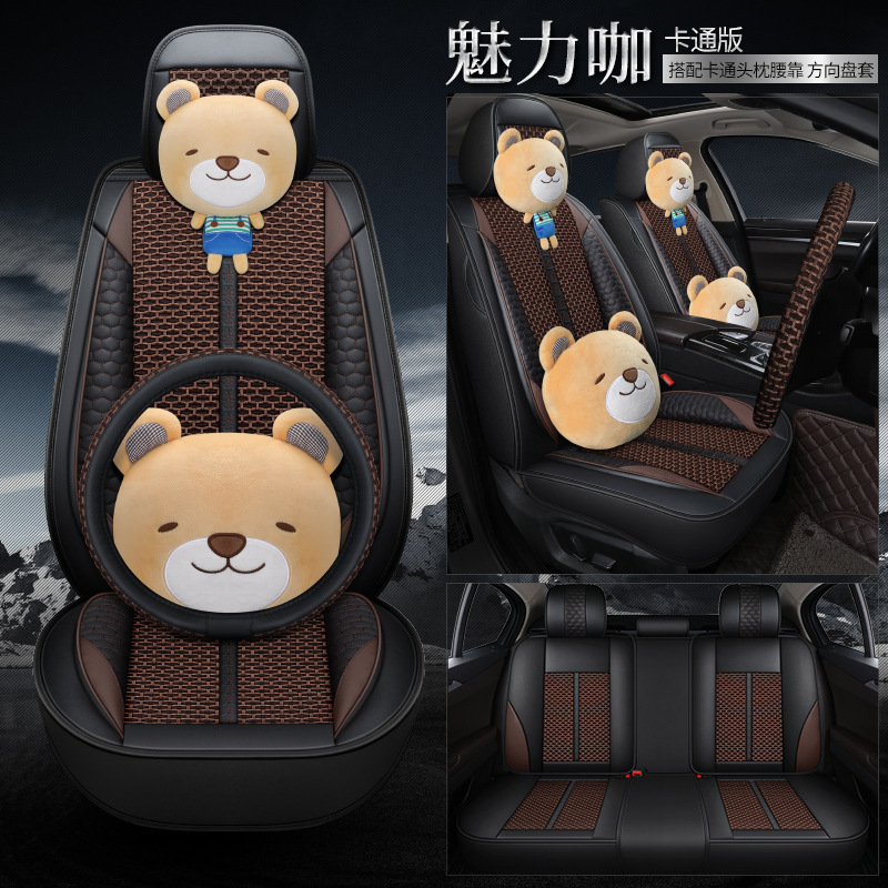 Modelə uyğun (Original) oturacaq örtükləri – Honda Honda Civic 8th - mocha-brown