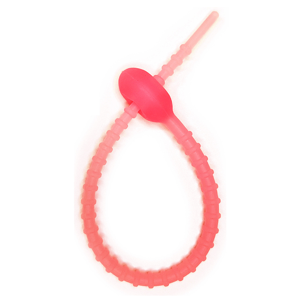 215mm color caramelo cinta de silicona cable de datos de almacenamiento cordón DIY llavero TikTok caja ciega joyería cordón