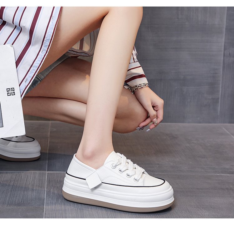 2023 Nuevos zapatos pequeños de pizarra informales, versátiles y de dos usos_voghion.com