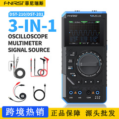 FNIRSI DST210 スリーインワン 4 1/2 デジタルマルチメータ 10M 帯域幅オシロスコープ信号発生器