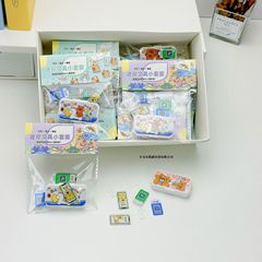 ミニ文房具セットストラップ文房具セットシミュレーションモデルミニチュア学習用品知育児童玩具