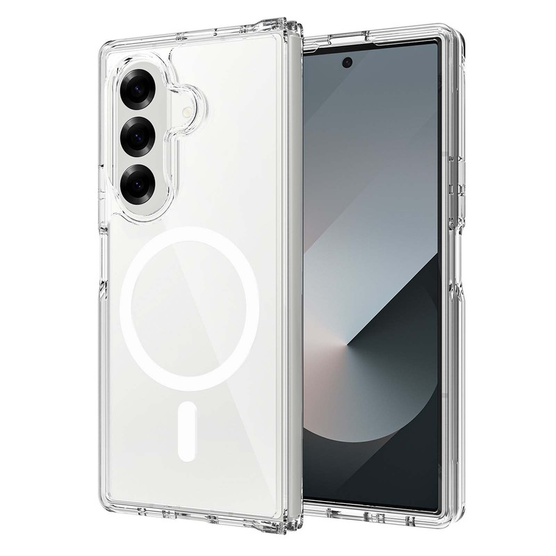 サムスンZ Fold7肌感フロスト携帯電話ケース2 in 1 Fold6強磁気吸引magsafe保護カバーを適用|undefined
