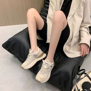 Forrest Gump Shoes Women's 2025 New Autumn and Winter Velvet Sports Thick-Soled Dad Shoes Niche Retro Casual Shoes