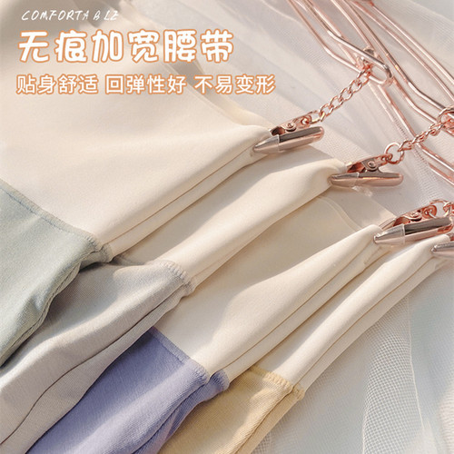 200 pounds plus size plus size high-waisted belly-controlling modal briefs for female mothers and fat girls, seamless one-piece drop shipping