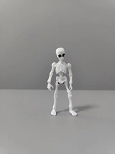 【现货】日本扭蛋 骨骼活动骷髅头人益智玩具关节人体教学工具