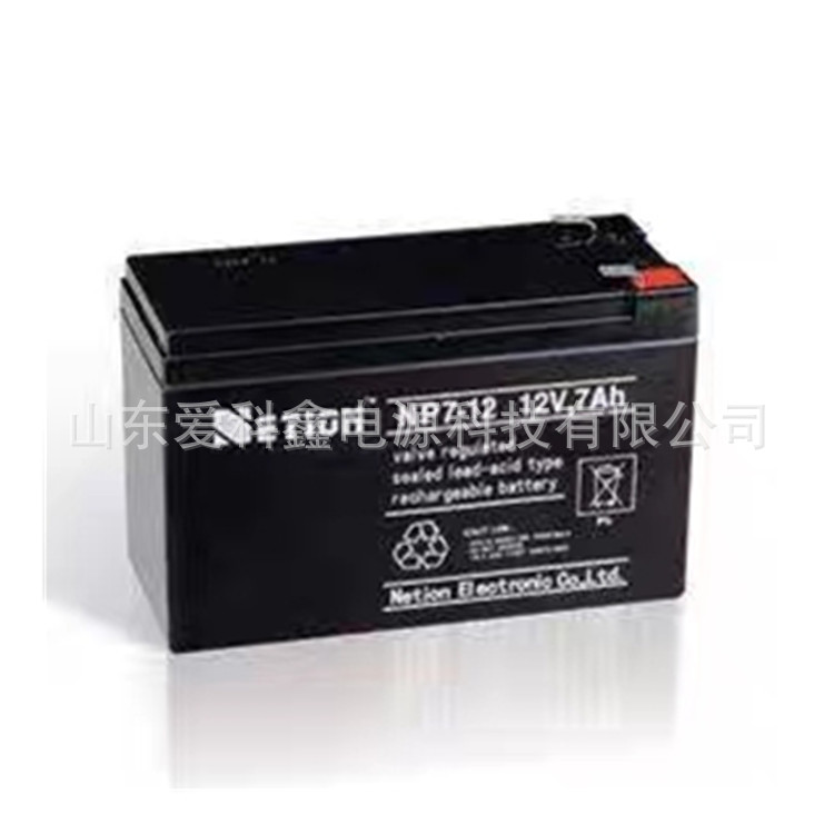 NETION力讯蓄电池NP7-12 12V7AH 电梯UPS电源内置电池