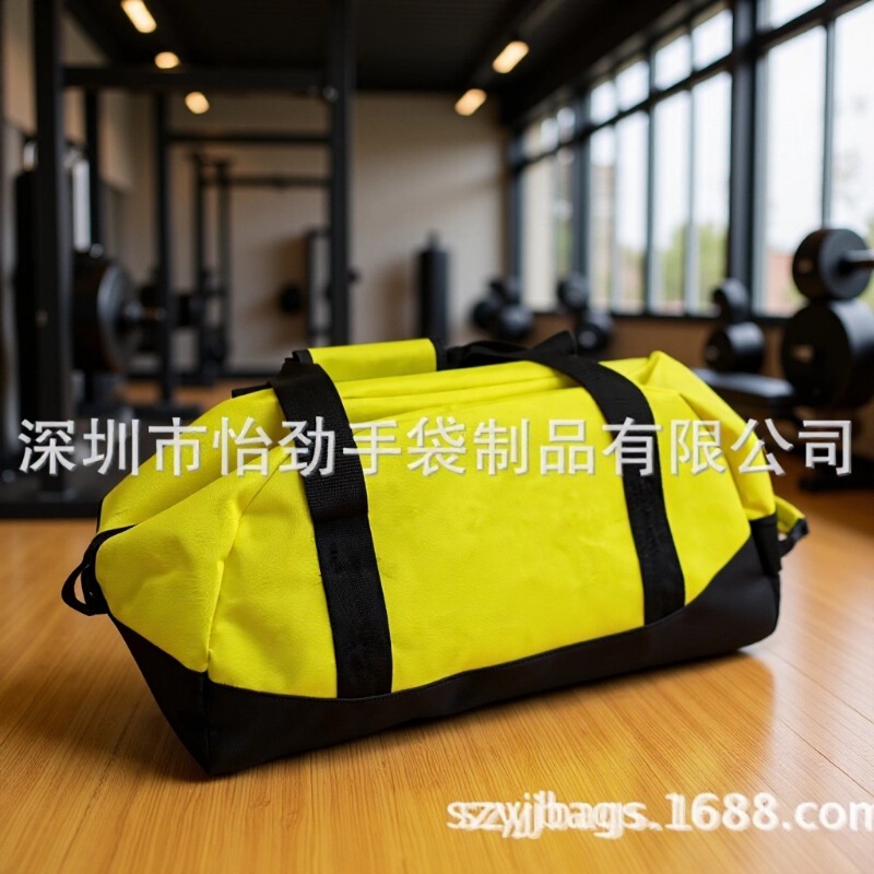 Portable Sports Bag, Customized Two-Tone Oxford Cloth Fitness Bag, Manufacturer's Sports Clothing Organizer Bag, Suitable for Men and Women Portable Sports Bag, Customized Two-Tone Oxford Cloth Fitness Bag, Manufacturer's Sports Clothing Organizer Bag, Suitable for Men and Women