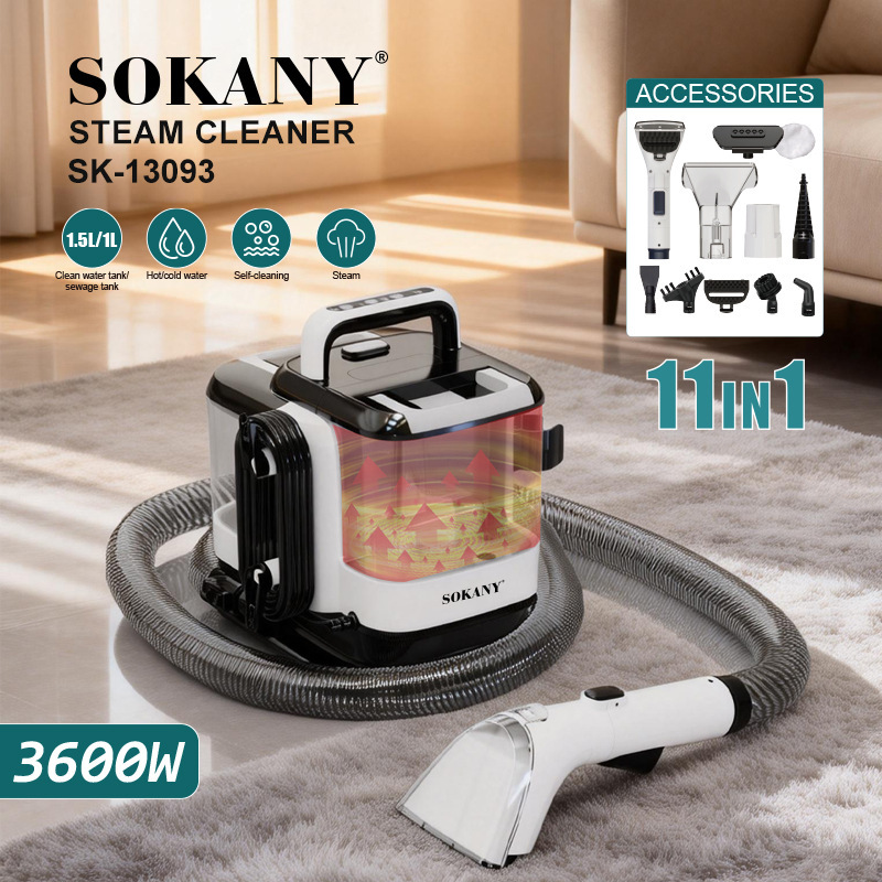 Cross-Border Sokany13093 Steam Cleaner Home Living Room Kitchen Sofa Floor Carpet High Temperature Cleaner