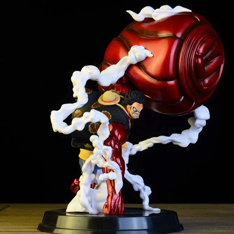 Фигурка Лафи из One Piece четырехступенчатая большая обезьяна король пистолет Wanoguo большая челюсть Лафи мультфильм фигурка декор
