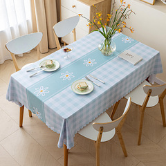 PVC Waterproof Tablecloth for European and American Hotels, Party, Holiday, Dinner, Table Cover, Cross-border Tablecloth, Oil-Proof