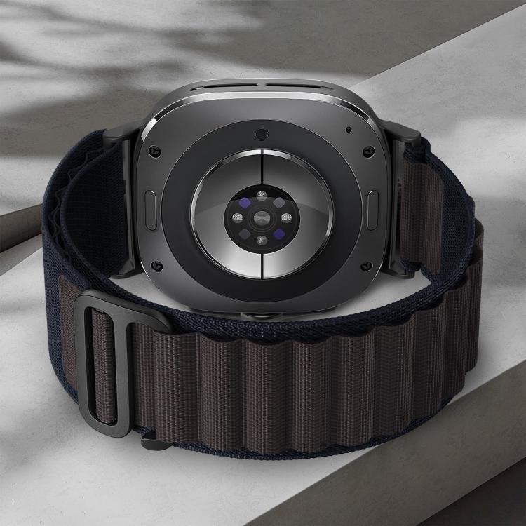 xDfind Black Buckle Alpine Nylon Loop Band para Samsung Galaxy Watch8 / 8 Classic / Samsung Galaxy