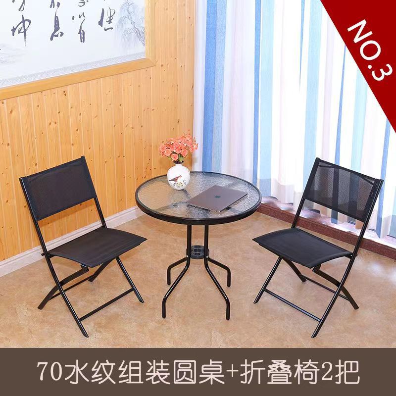 [Silla de tijera] Mesas y sillas plegables para exteriores, puestos portátiles al aire libre, mesas y sillas para el patio del hogar simples de ocio