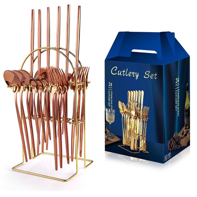 로즈 24 피스 세트-아이언 프레임