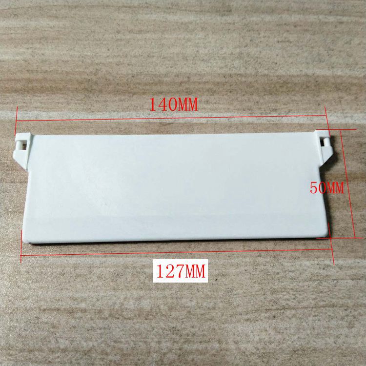 Venta al por menor transfronteriza 127mm placa base de cortina vertical accesorios de cortina accesorios de persiana veneciana vertical