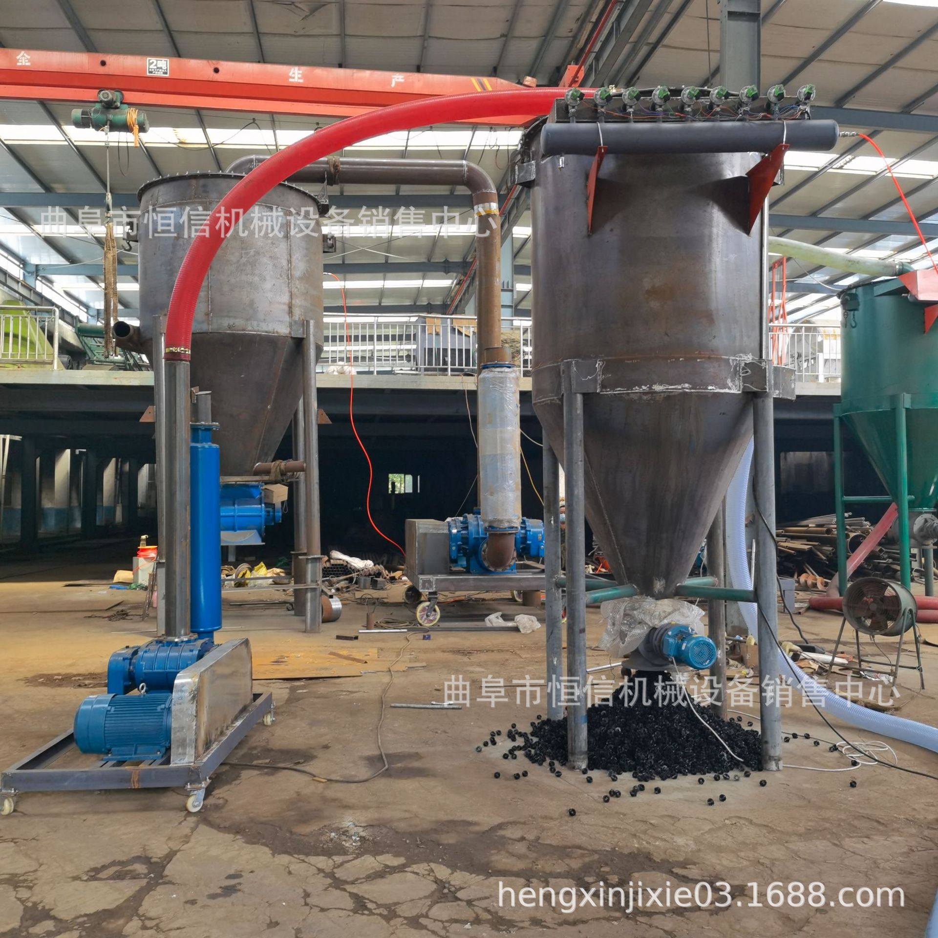 水泥灰远距离除尘气力吸灰机zcjb 石灰粉装罐车气力抽灰机 直供