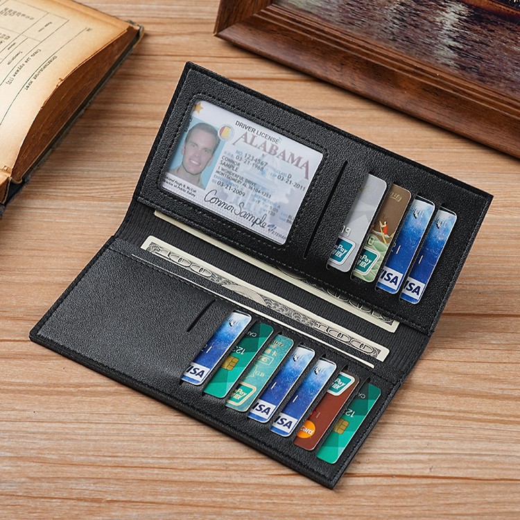 Bolsas de mano de hombres ultra delgadas al por mayor transfronterizas, bolsas de cambio de gran capacidad para hombres, bolsas largas para hombres