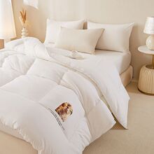 皇朝家私A类澳洲进口羊毛被100%纯羊毛被子冬季加厚保暖棉被芯