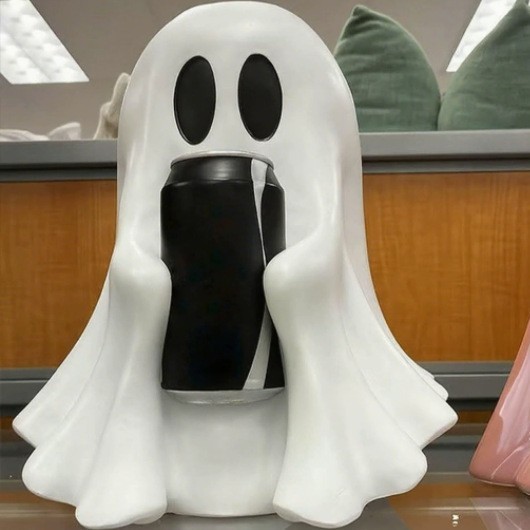 跨境新品  Cute ghost drink holder 有趣实用的可爱幽灵饮料架|undefined