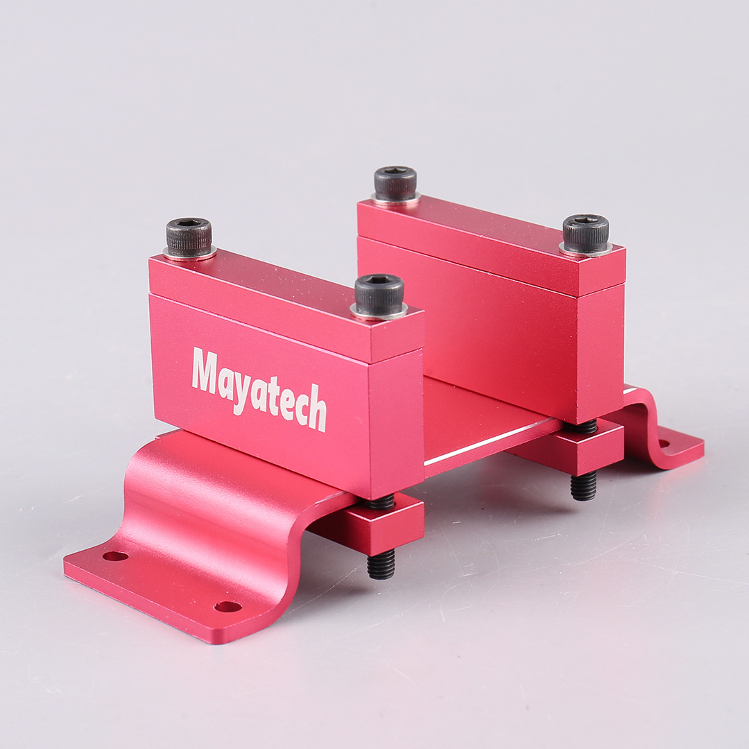 Banco de pruebas motor de gasolina motor MayatechCNC metanol avión modelo motor banco de pruebas FPV