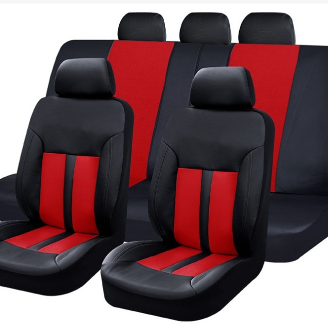 Housse de siège de voiture pour automobiles et motos, housse de coussin de siège entièrement en PVC, multicolore, quatre saisons, universelle, vente en gros 088 & archer0603 &_voghion.com