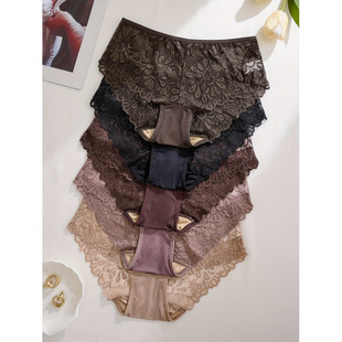 W 84020 Lace Trim Panties �ٽz�߅Ů��ѝ�羳���uͨ
