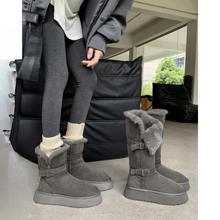 2025�����¿��Ͳѩ��ѥŮ��׼ӽq�Ӻ񱱷���ɫ��Ь��
