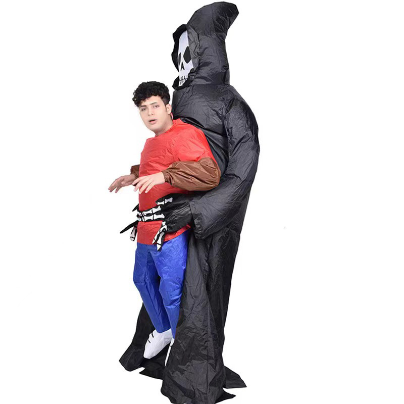 国境を越えたハロウィーンパーティー活動、屋外の面白いチームビルディングパーティー、コスチューム、ゴーストキャッチャー、インフレータブルスーツ、カーニバル|undefined