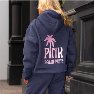 2025�°�W�aŮʿ������ݼyPINK PALM PUFFƷ���l���Bñ��ӡ����
