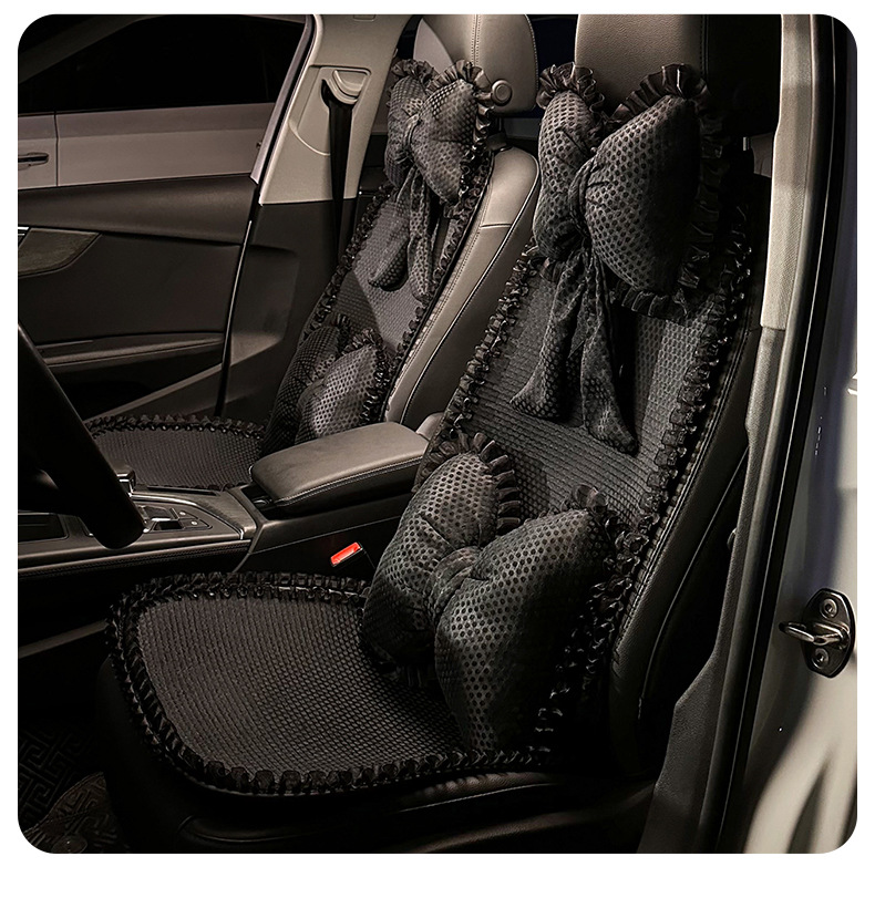 New Car Seat Cushion, Suitable for All Seasons, Light Luxury, High-End Feel, Breathable Car Seat Cushion, Car Decorative Seat Cover