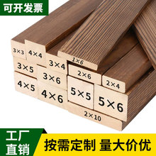 木条木方碳化实木防腐木板松木条子边框木材木料扁条建筑装饰龙骨