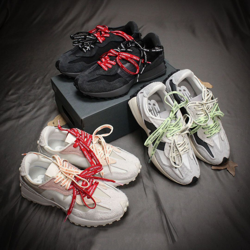 Putian Shoes Nb Ms327 Sports Style Casual Shoes Women's Wide Thick-Soled Running Shoes Men's Street Multi-Strap Commuting Shoes Putian Shoes Nb Ms327 Sports Style Casual Shoes Women's Wide Thick-Soled Running Shoes Men's Street Multi-Strap Commuting Shoes