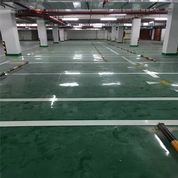 鼎湖车位划线施工-通道热熔标线施工