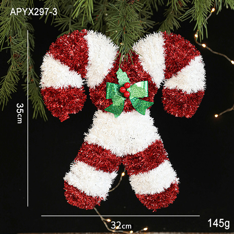 Palo de regalo rojo blanco